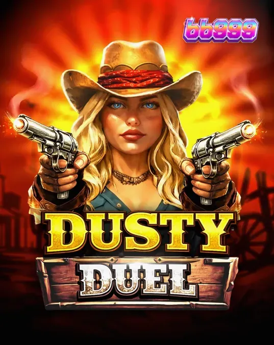 Imagem do jogo de slot Dusty Duel com tema de Velho Oeste